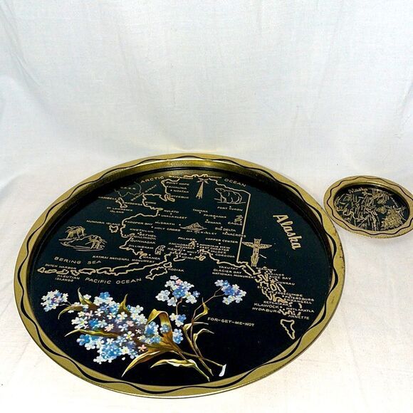 Alaska Plate and Cup Tray - Picture 1 of 9